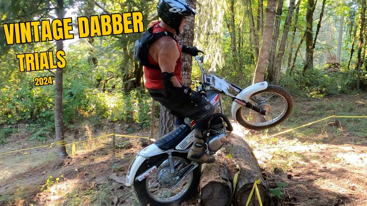 COTA's 2024 Vintage Dabber  Motorcycle Trial highlights.