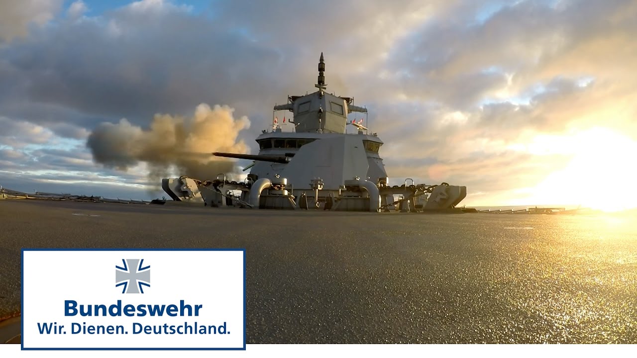 Die neue Fregatte der Bundeswehr: Feuer aus allen Rohren