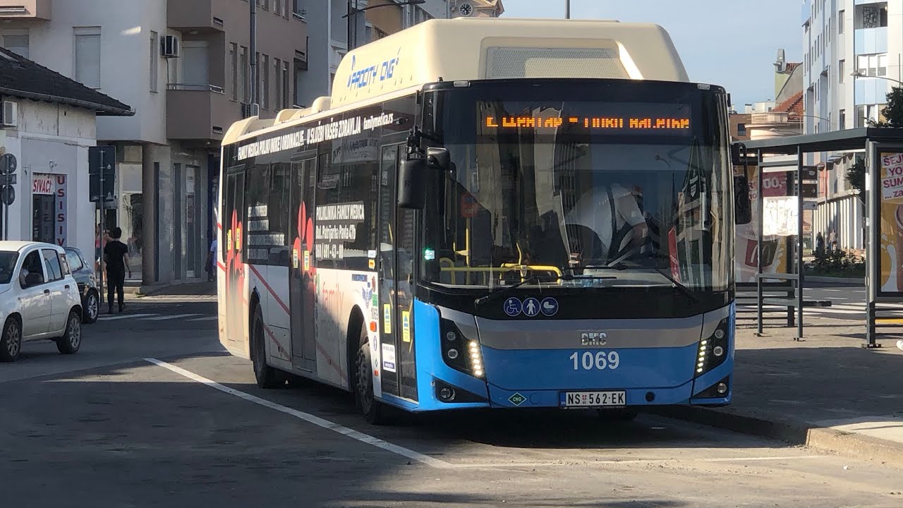 Voznja U BMC Procity 12 CNG Linija 2 #1069