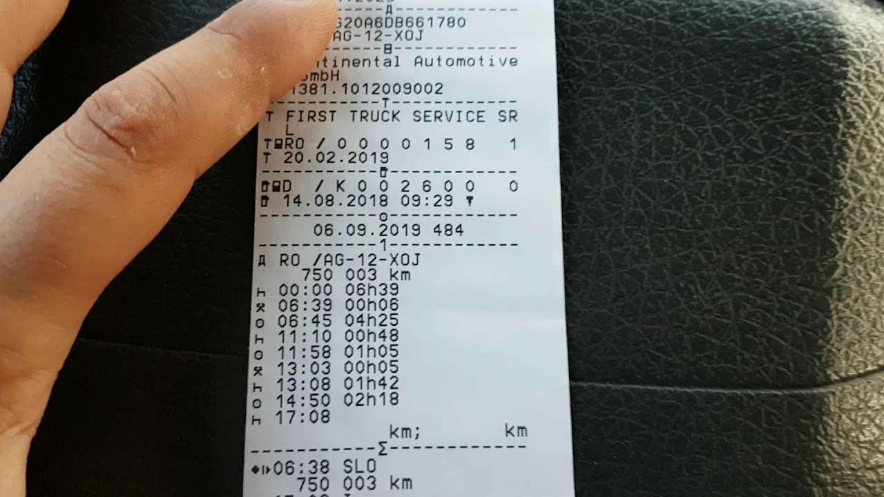 Tot ce trebuie sa stiti despre tahograf
