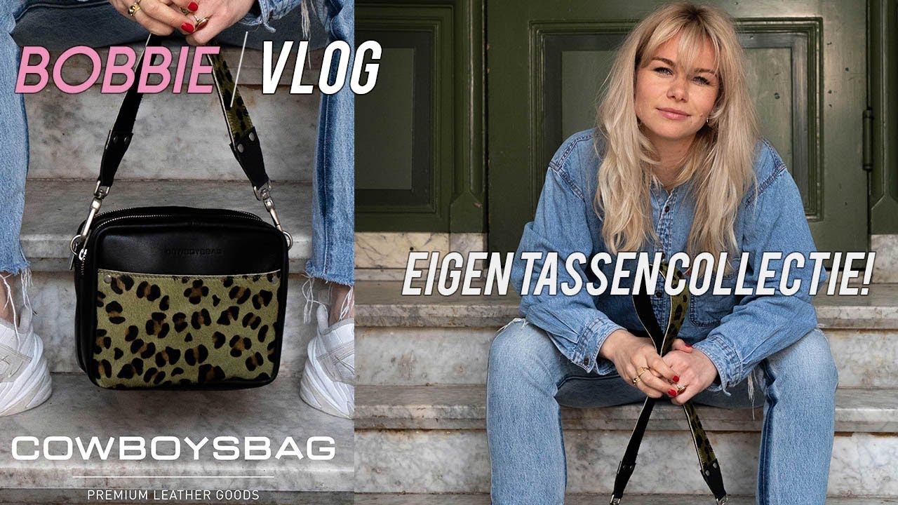 MIJN EIGEN TASSEN COLLECTIE ONTWORPEN IN SAMENWERKING MET COWBOYSBAG! / VLOG 7 | Bobbie Bodt