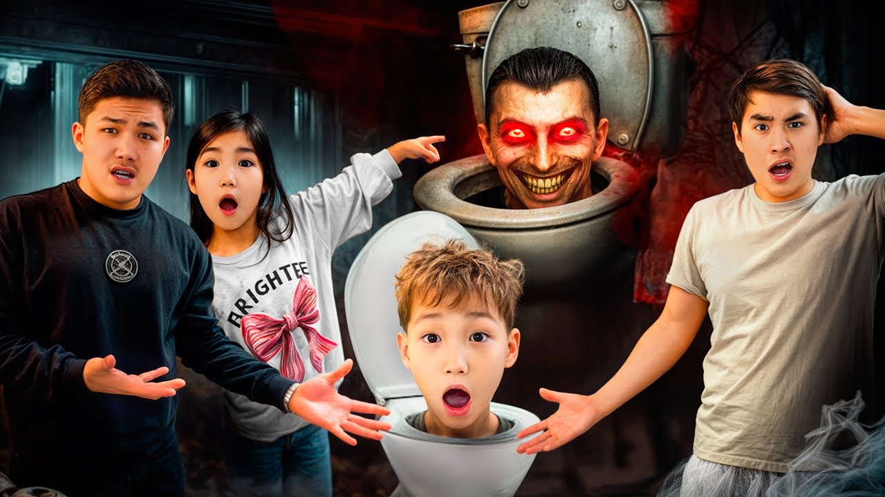 СКИБИДИБИ ТУАЛЕТ БІЗДІҢ ҮЙГЕ КЕЛДІ…😱🚽БІЗ ҚАША АЛМАДЫҚ😳
