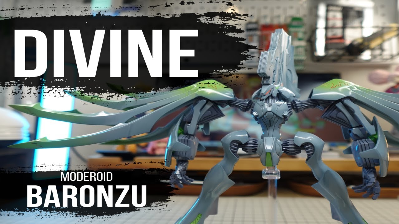 MODEL KIT WITH SUCH DIVINE DESIGN - MODEROID BARONZU/VOLONTHE