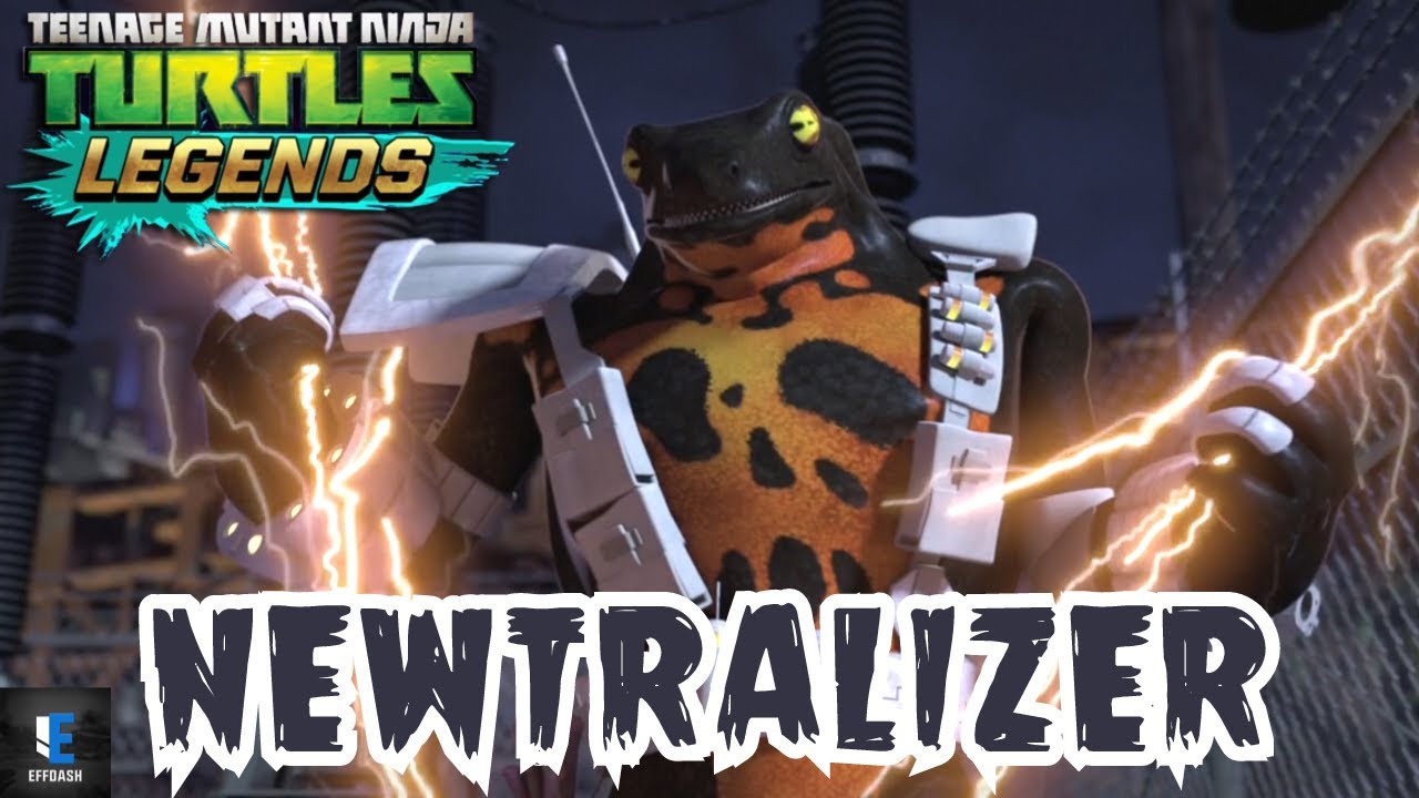 Reptilian Alien Loaded With Weapons, Newtralizer - TMNT Legends