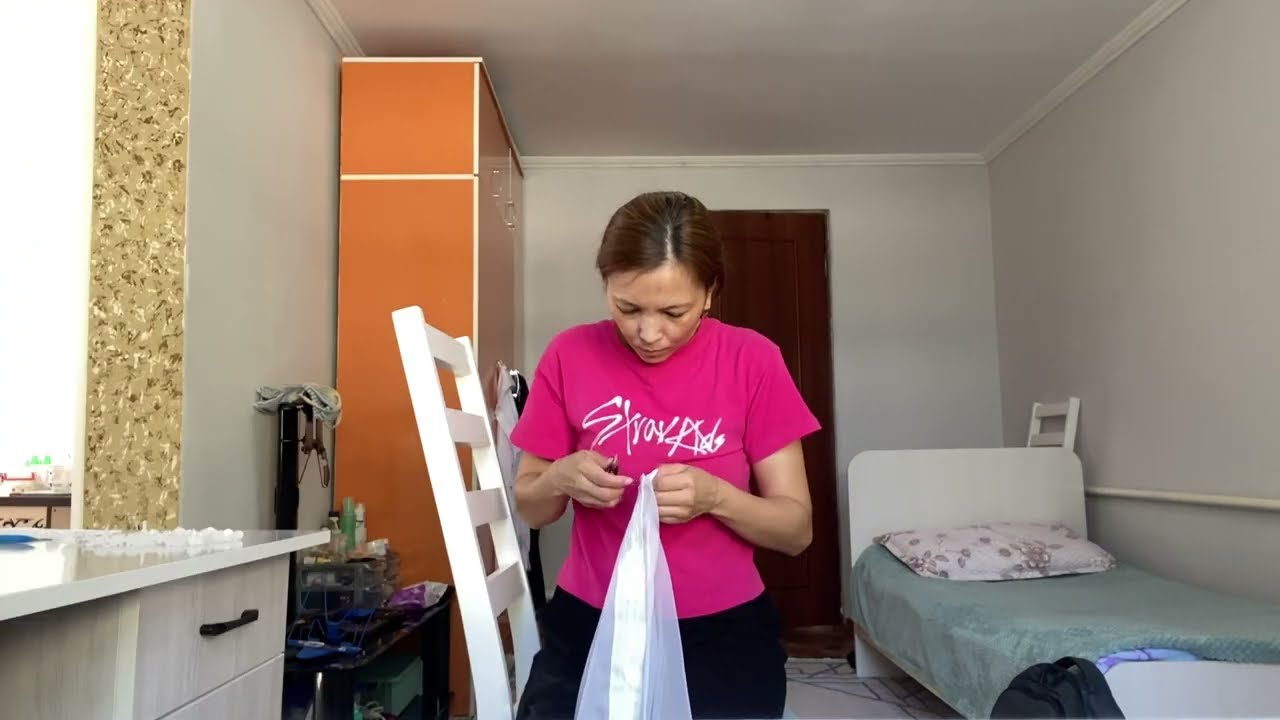КҮНДЕЛІКТІ ТІРЛІК.Өте қарапайм,өте оңай тамақ.Поляда жұмыс жасау.Азық түлік күні.Перде тігу