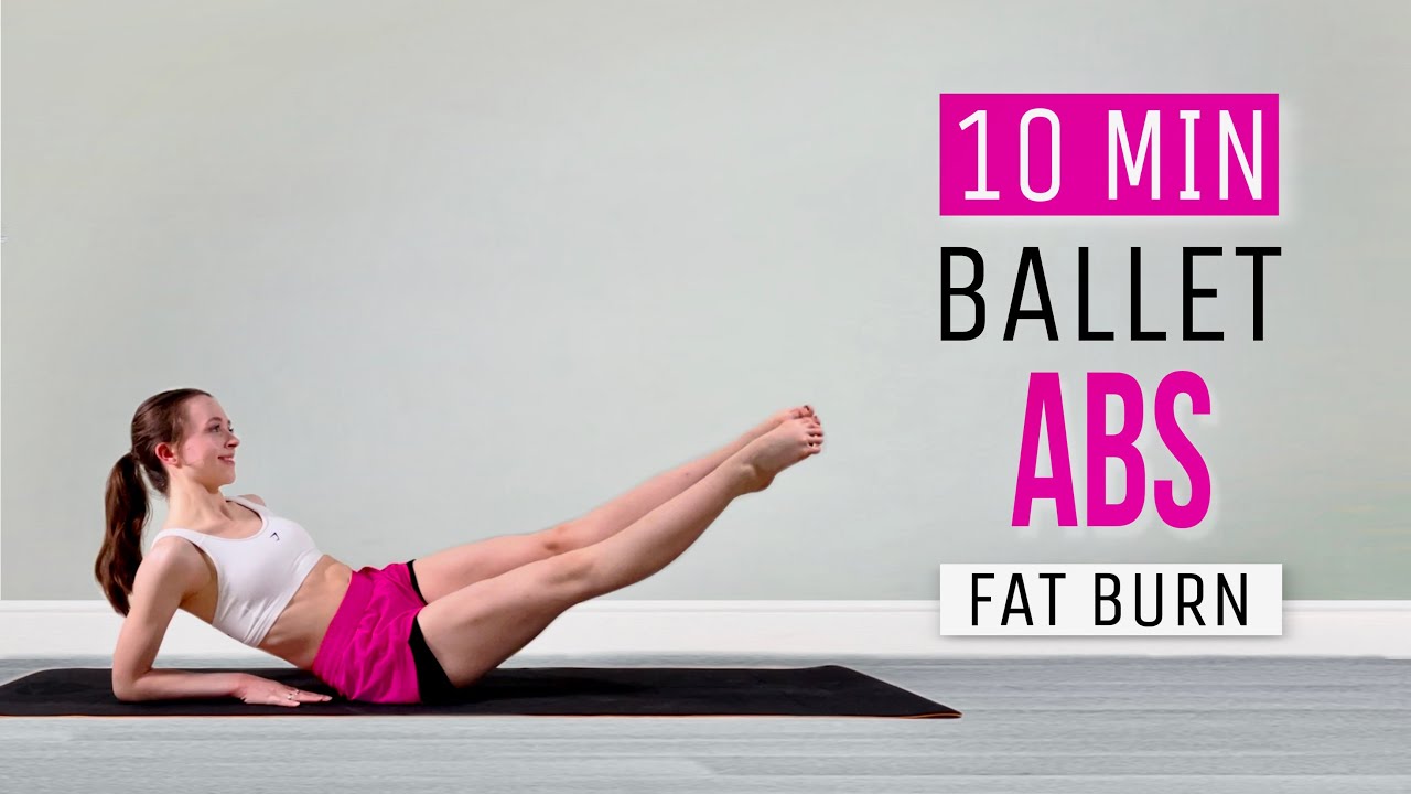 10 Min Ballet Core Exercises - Toning Abs Workout for Ballet Dancers at home (Beginner Friendly)
