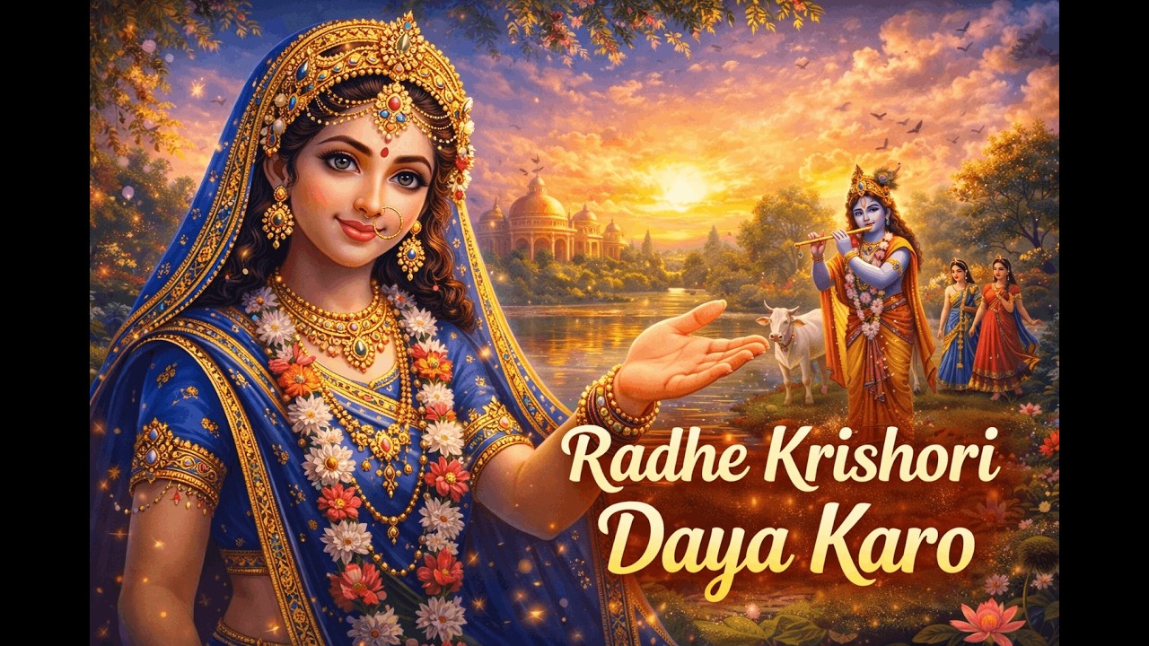 Radhe Kishori Daya Karo 🌸 | Peaceful Morning Bhakti Song