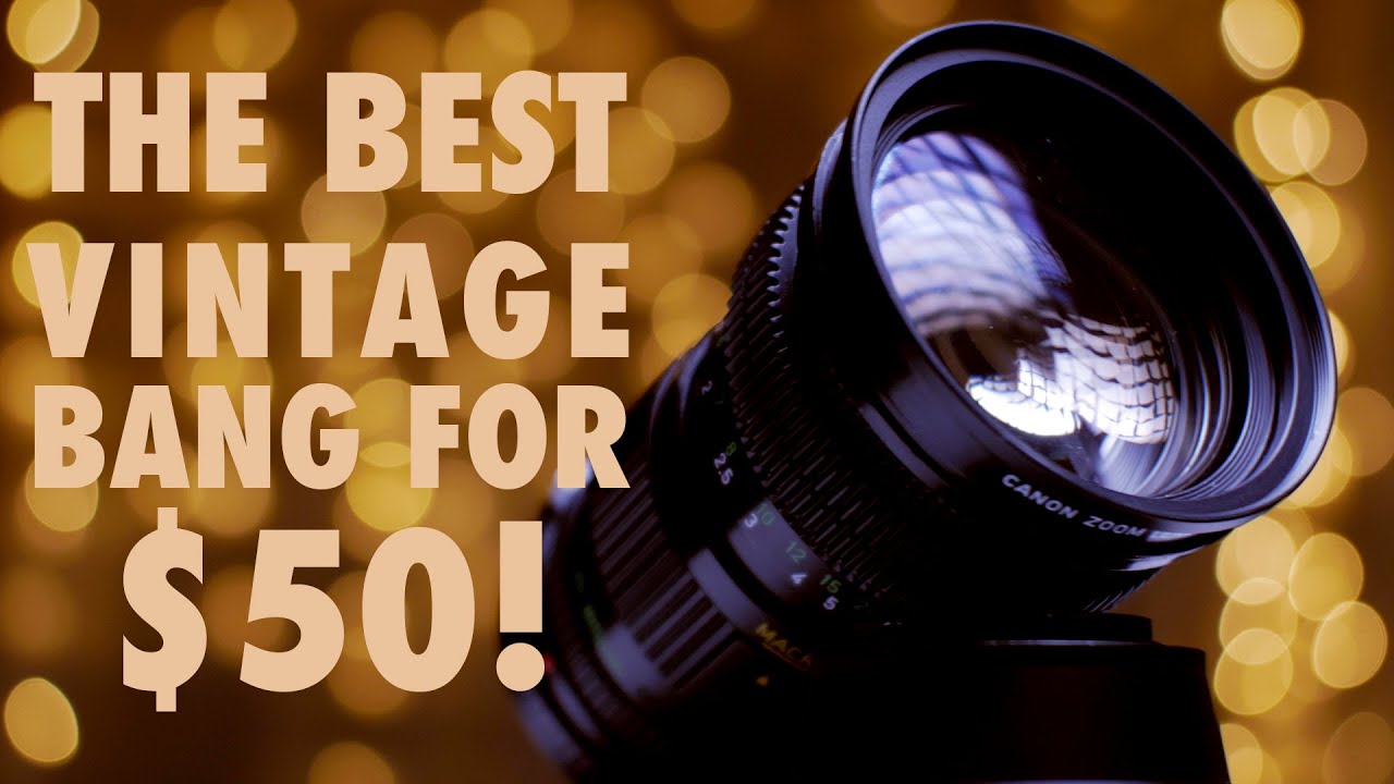 Canon FD 35-105mm f3.5: Buy it while it's cheap!