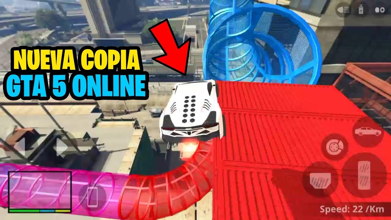 Nuevo Juego Copia de GTA 5 ONLINE para Android!