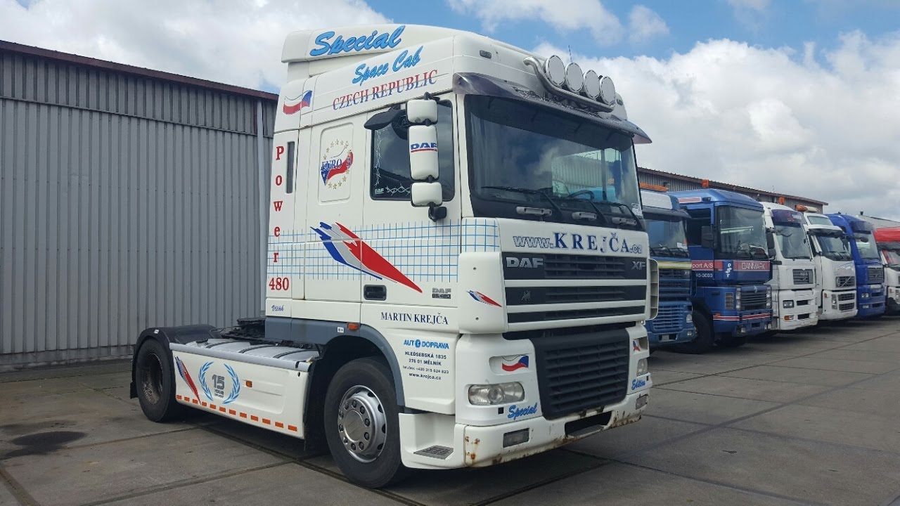 Kleyn Trucks * For Sale: DAF XF 95.480 MANUAL 2006