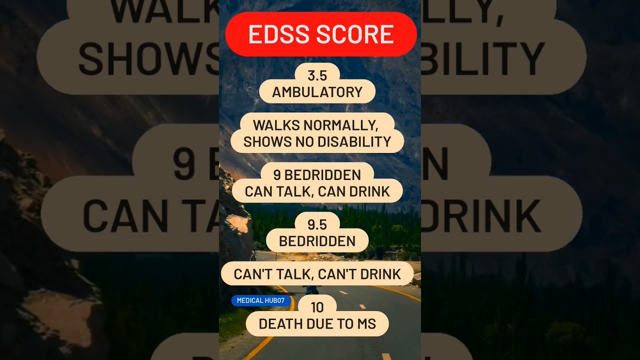 EDSS score
