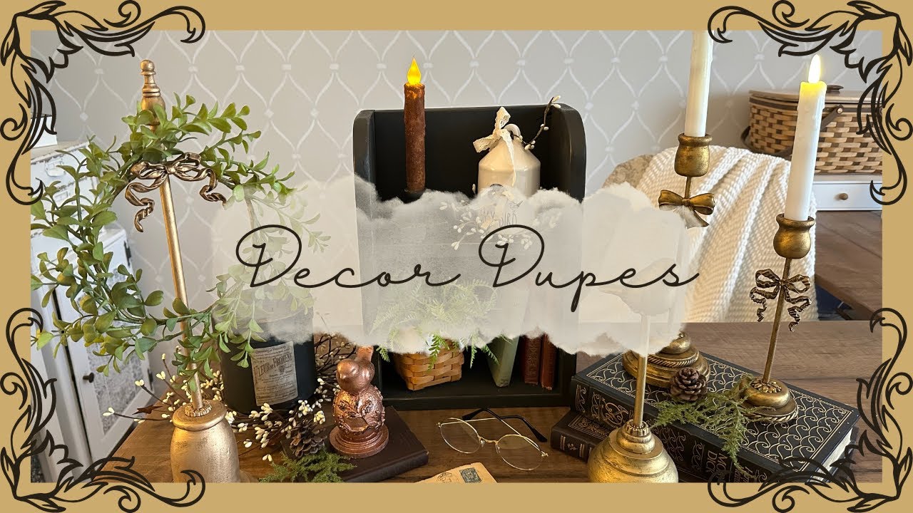 Easy To Make Decor Dupes