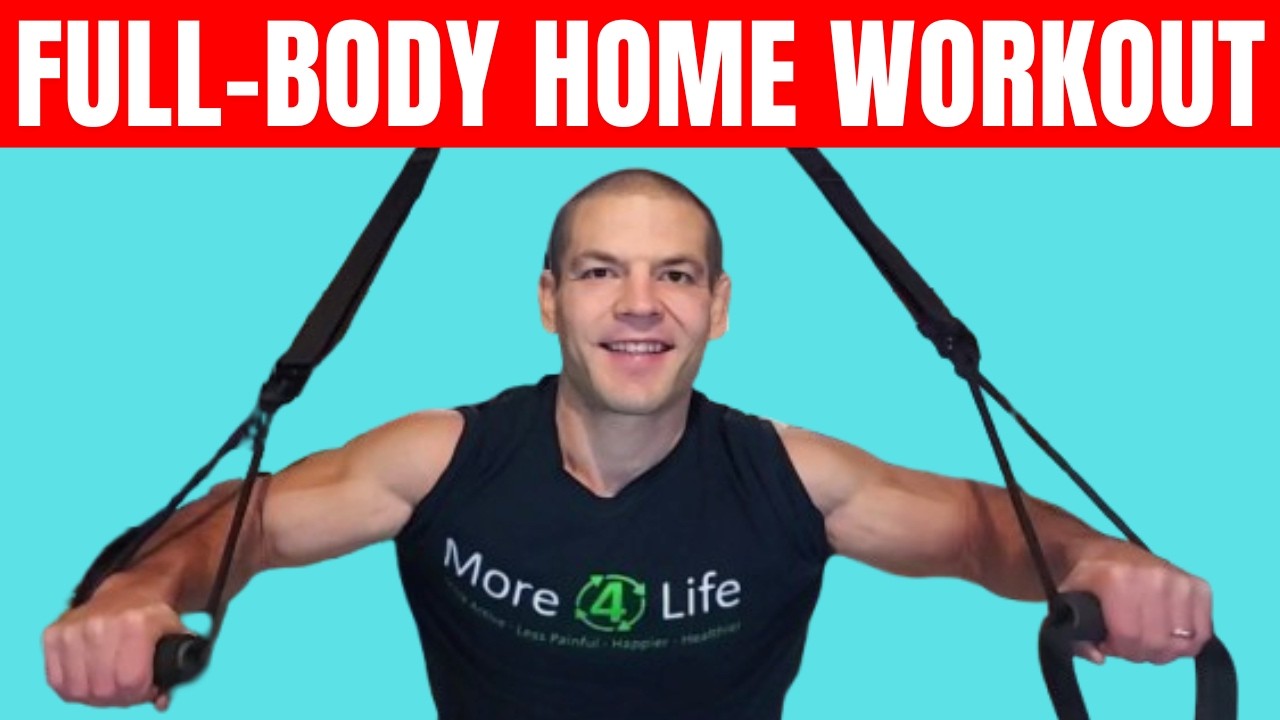 10-Minute TRX Full-Body Strength Workout at Home (Joint Friendly!)