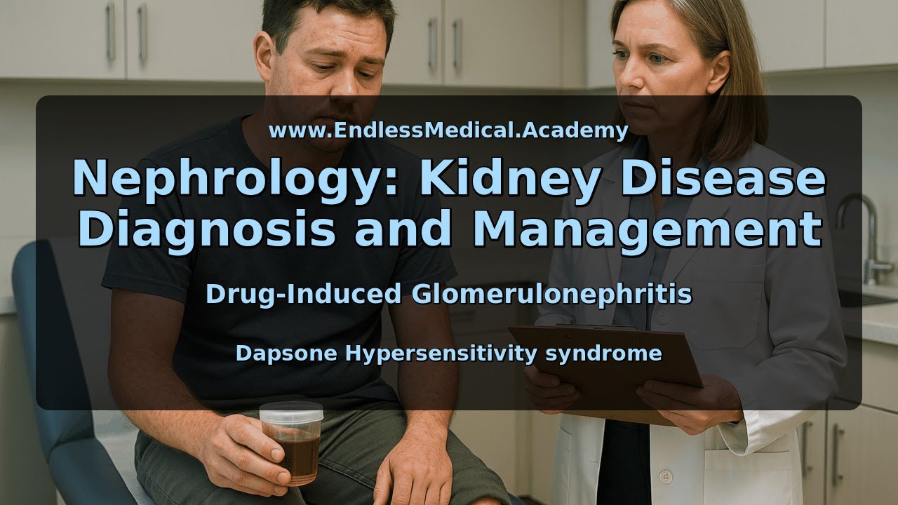Dapsone Hypersensitivity syndrome, Drug-Induced Glomerulonephritis, Glomerulonephritis: Causes, Diag