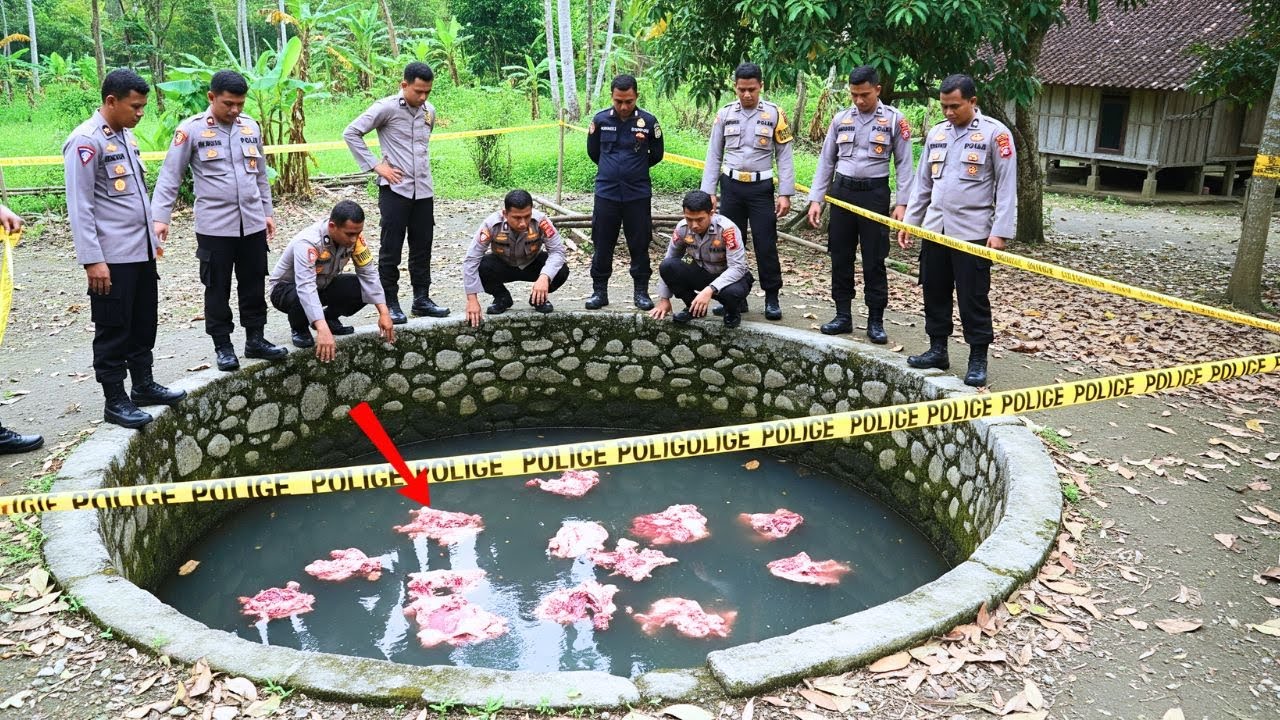 SEMARANG GEGER‼️ Bau Menyengat dari Sumur Warga, Polisi Temukan Potongan Daging Mengambang!