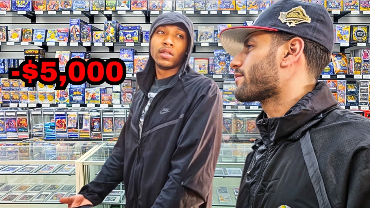 I Went RARE Card Shopping With Silky!