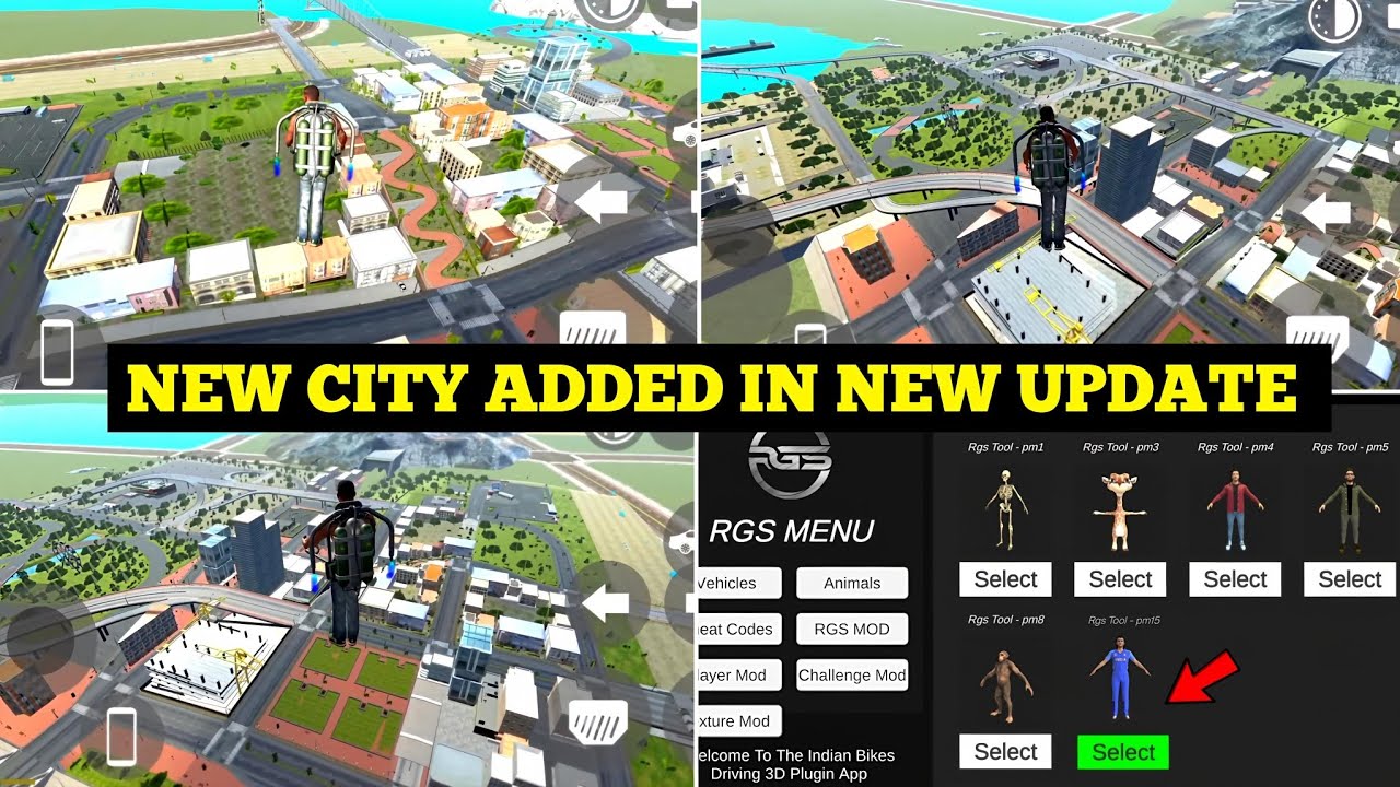 New City Map Added in Indian Bike Driving 3D Update 🤯🔥| All New Cheat Codes 2026 | Harsh in Game