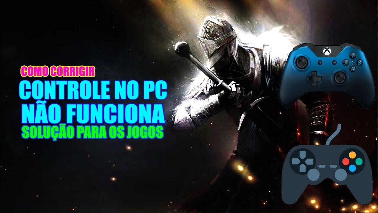 O JOGO NÃO RECONHECE MEU CONTROLE - COMO RESOLVER 2024