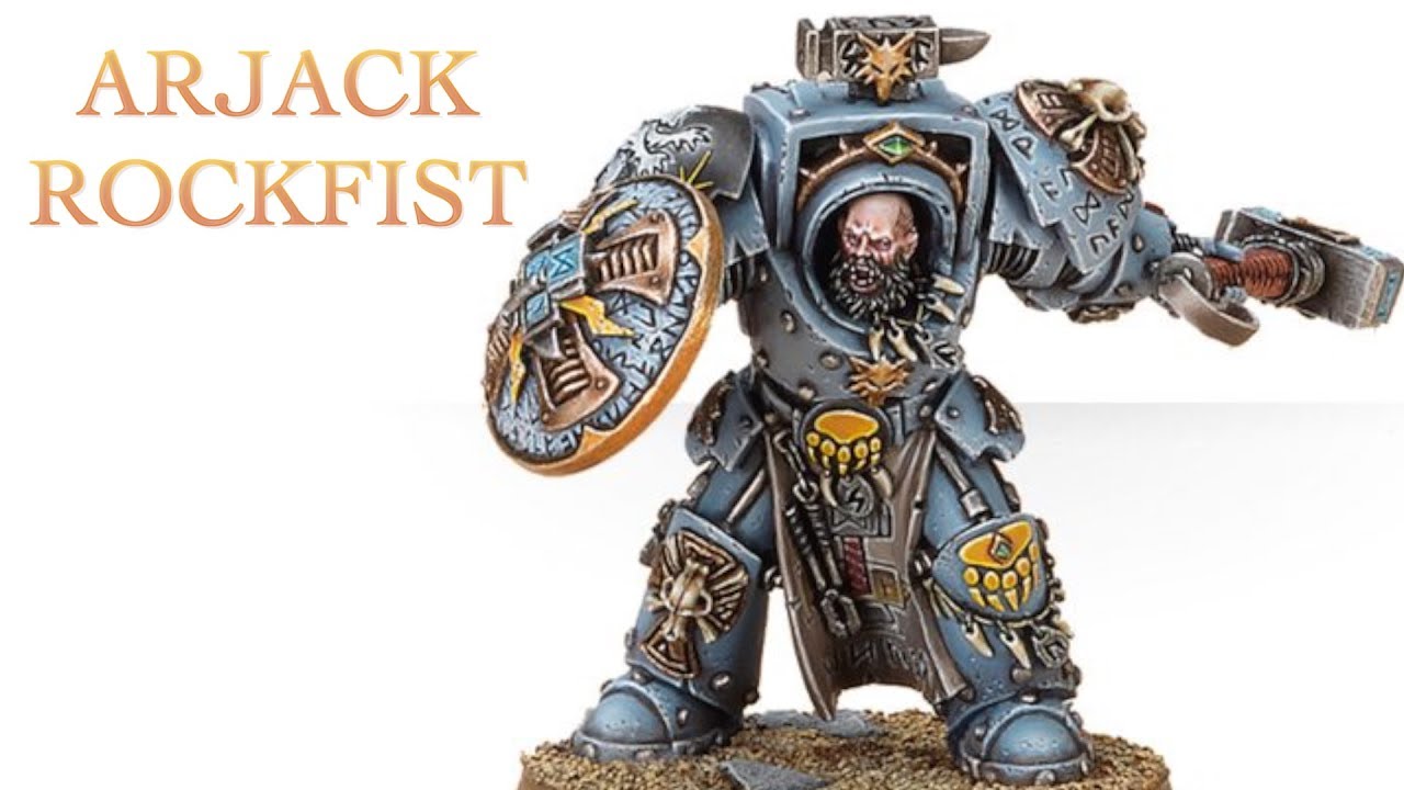 40 Facts & Lore on Arjack Rockfist of the Space Wolves Warhammer 40k