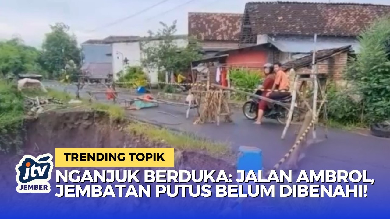 Nganjuk Siaga! Longsor 7 Meter Ancam Pemukiman Warga