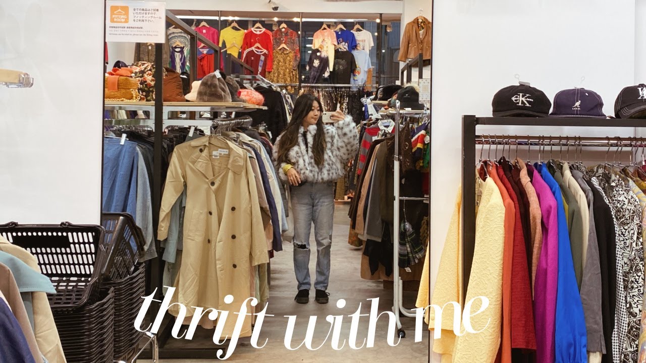 Thrift with me in Japan & Thrift haul 🇯🇵