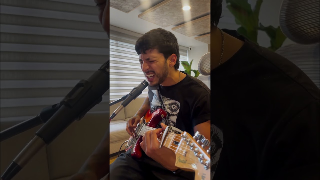 Algo Temporal pero en math Pop, pero la parte del chanteo lol #guitar #musica