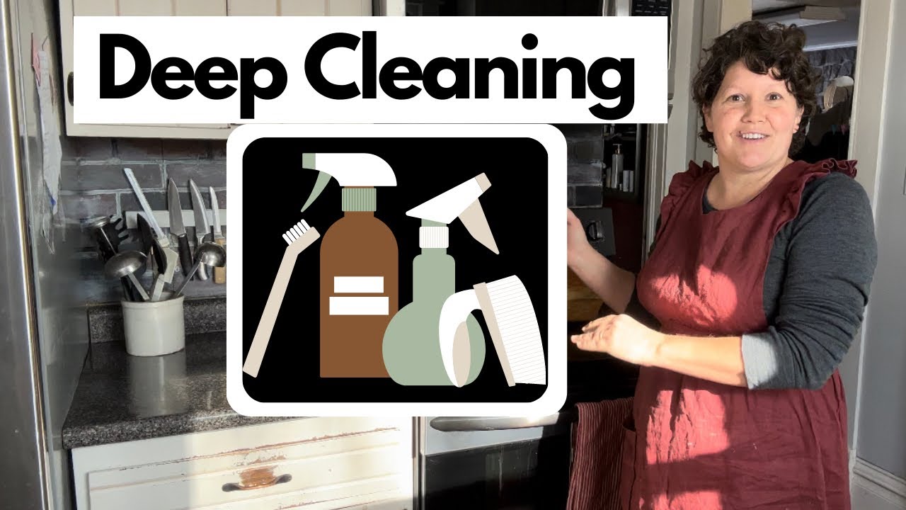 DEEP CLEANING like my Mennonite Grandma
