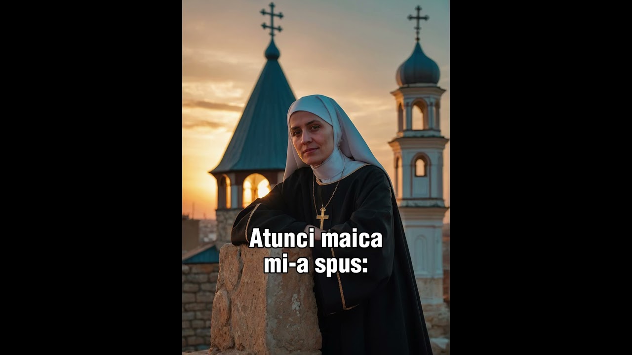 O măicuță de la o mănăstire m-a învățat cum să mă rog ca să fiu mereu ferită de necazuri și ca totul