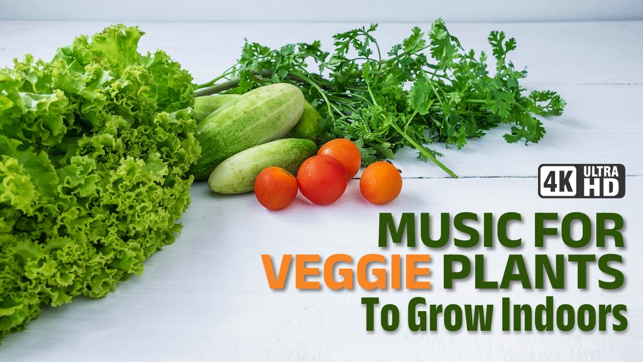 Music for Veggie Plants 🥦 High Yield 528 Hz for Healthy Roots & Organic Growth