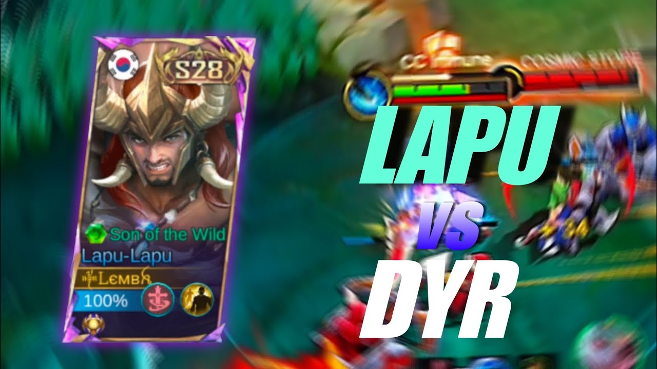Lapu-Lapu vs Dyrroth ⚔️ Intense Rank Match | EXP Lane Battle 2026