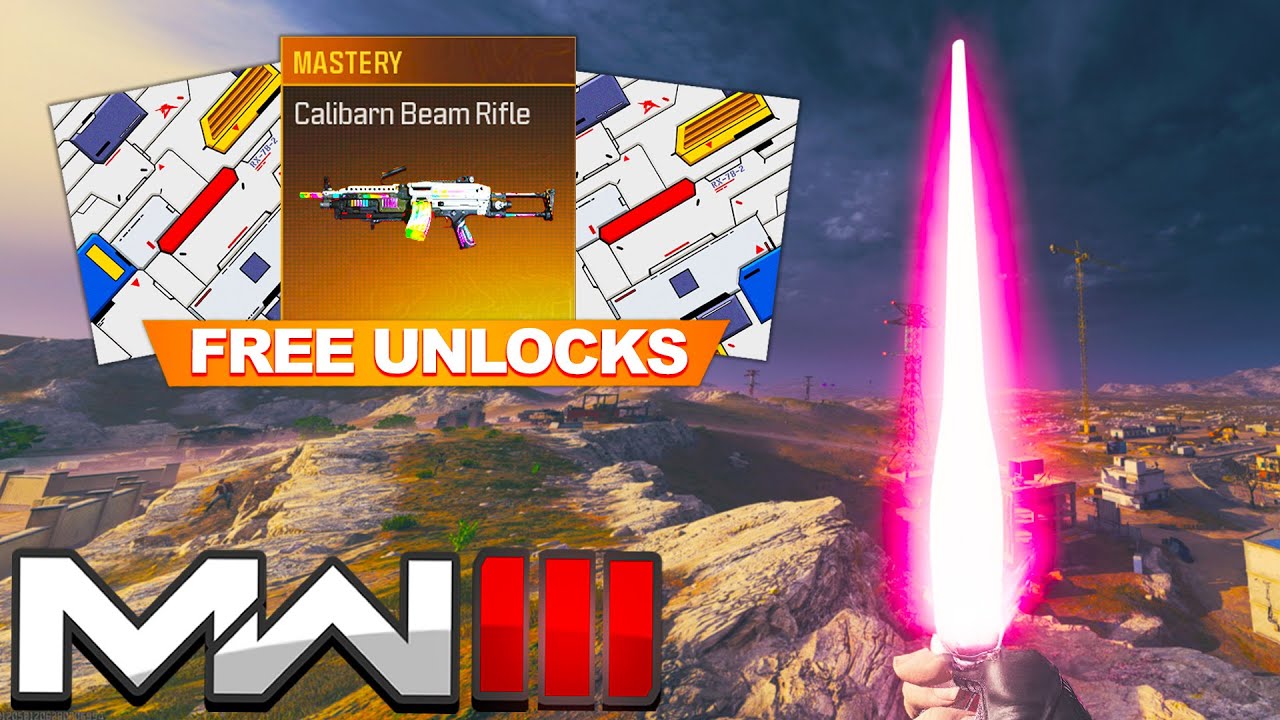 This is the New BEAM SABER in MW3 (FREE CAMO)