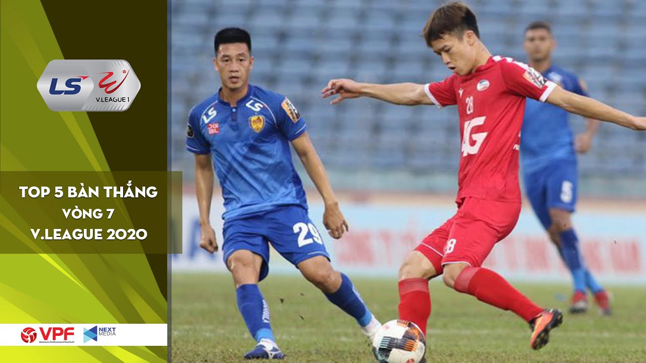 Top 5 bàn thắng đẹp Vòng 7 LS - V.League 1 - 2020 | Vinh danh siêu phẩm của Hoàng Đức | VPF Media