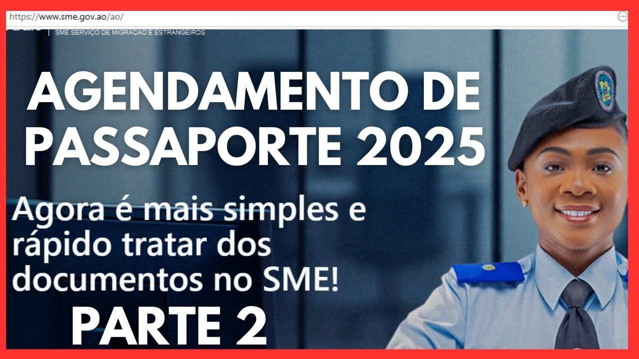 FAÇA ISSO PARA AGENDAR SEU PASSAPORTE NO PORTAL DO SME ( 2 PARTE)