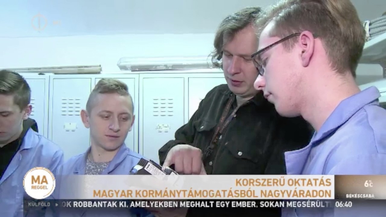 Korszerű oktatás magyar kormánytámogatásból Nagyváradon