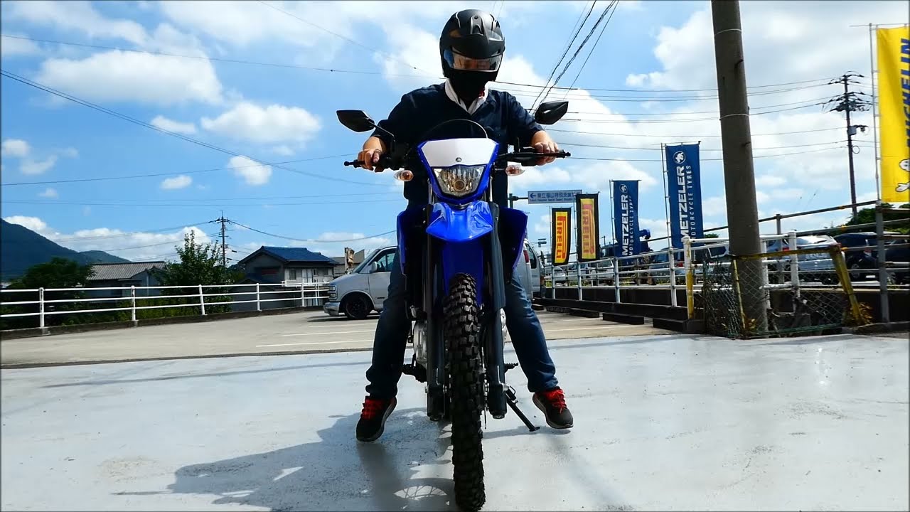 ヤマハ WR155R 新車 納車整備後の始動チェック