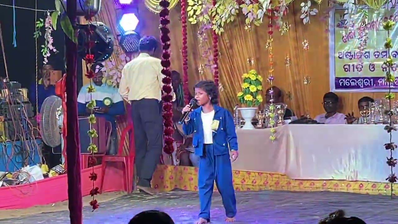 Song Competition//Maa Pari kie haba // Little singer - Anisha Behera 