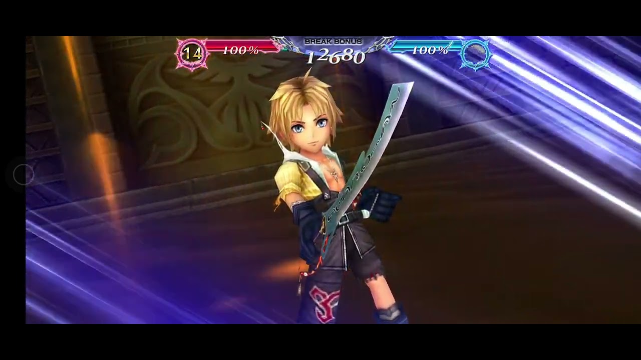 [DFFOO GL] Black crystal quest - Sword dance of lightning