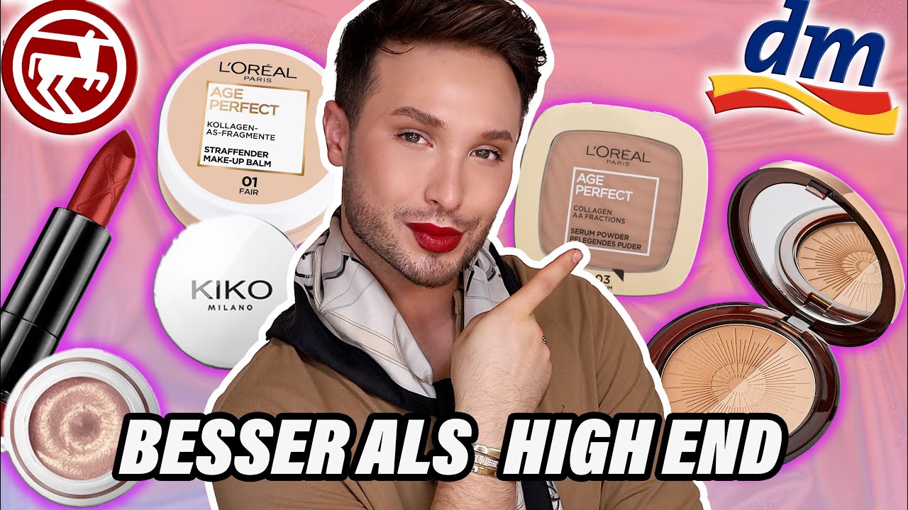Diese 6 DROGERIE Produkte sind BESSER als High End Make Up | Maxim Giacomo