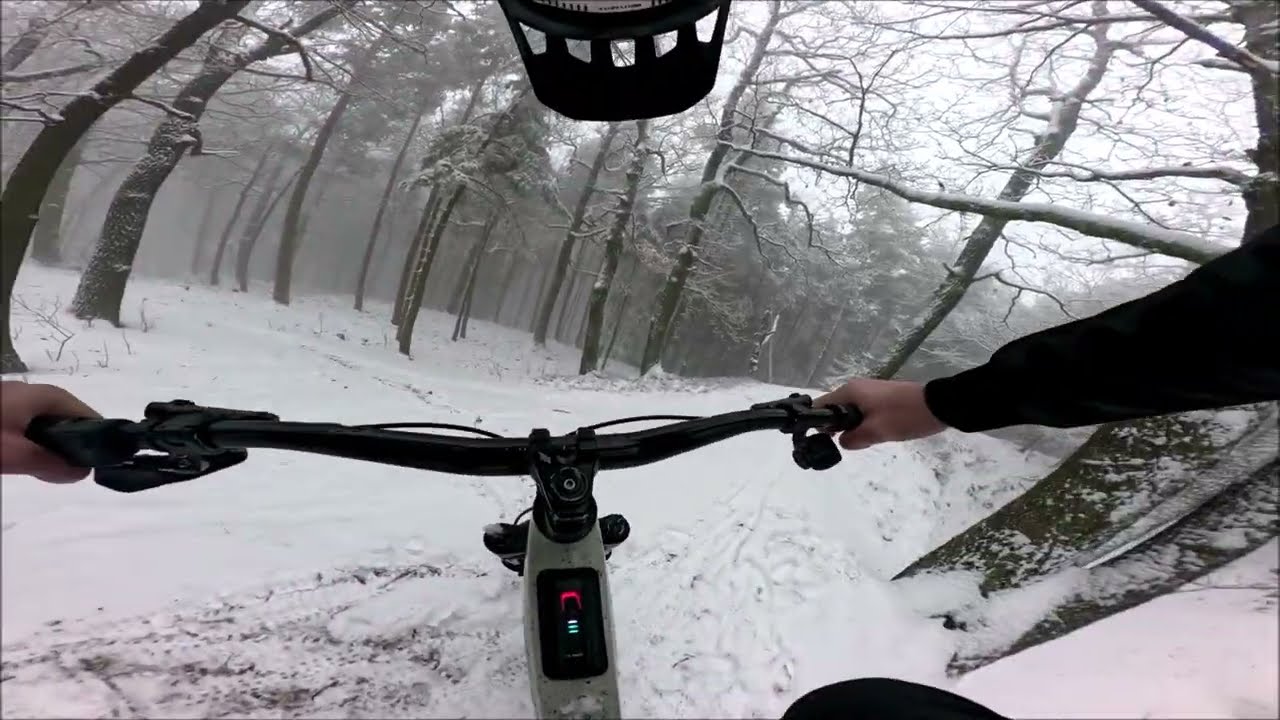 Brdy pod sněhem