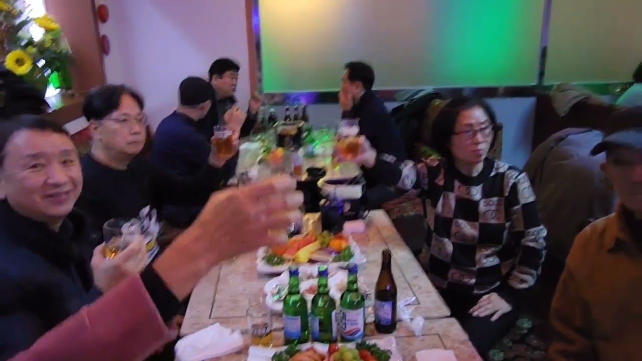 #동네꼬마녀석 들# 2부 망년회 는 자갈치시장 노래방에서 마무리 2022 안녕~~~