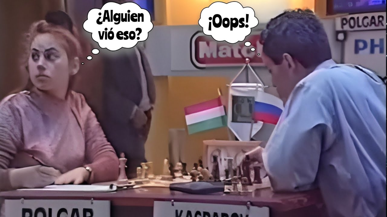 !!!EL POLÉMICO DUELO ENTRE EL REY Y LA REINA DEL AJEDREZ😱💥!!! | Polgar vs. Kasparov | (Linares 1994)