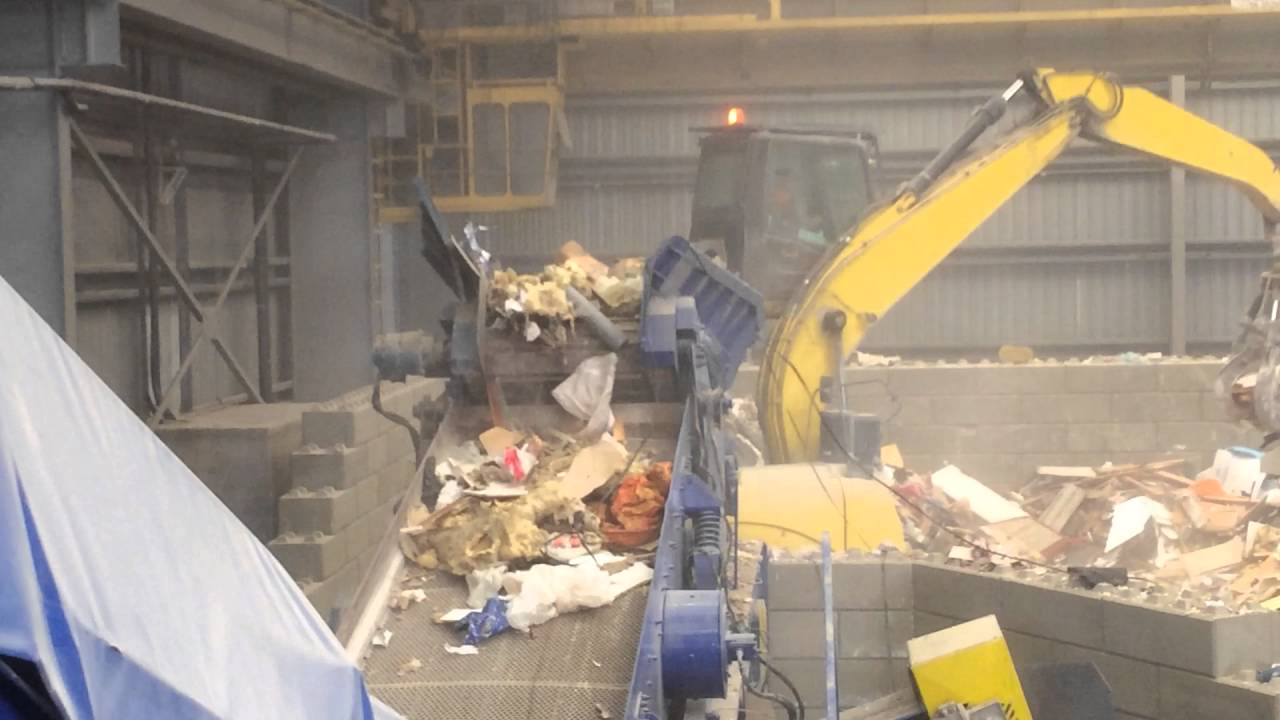 Centre de tri des d&eacute;chets encombrants