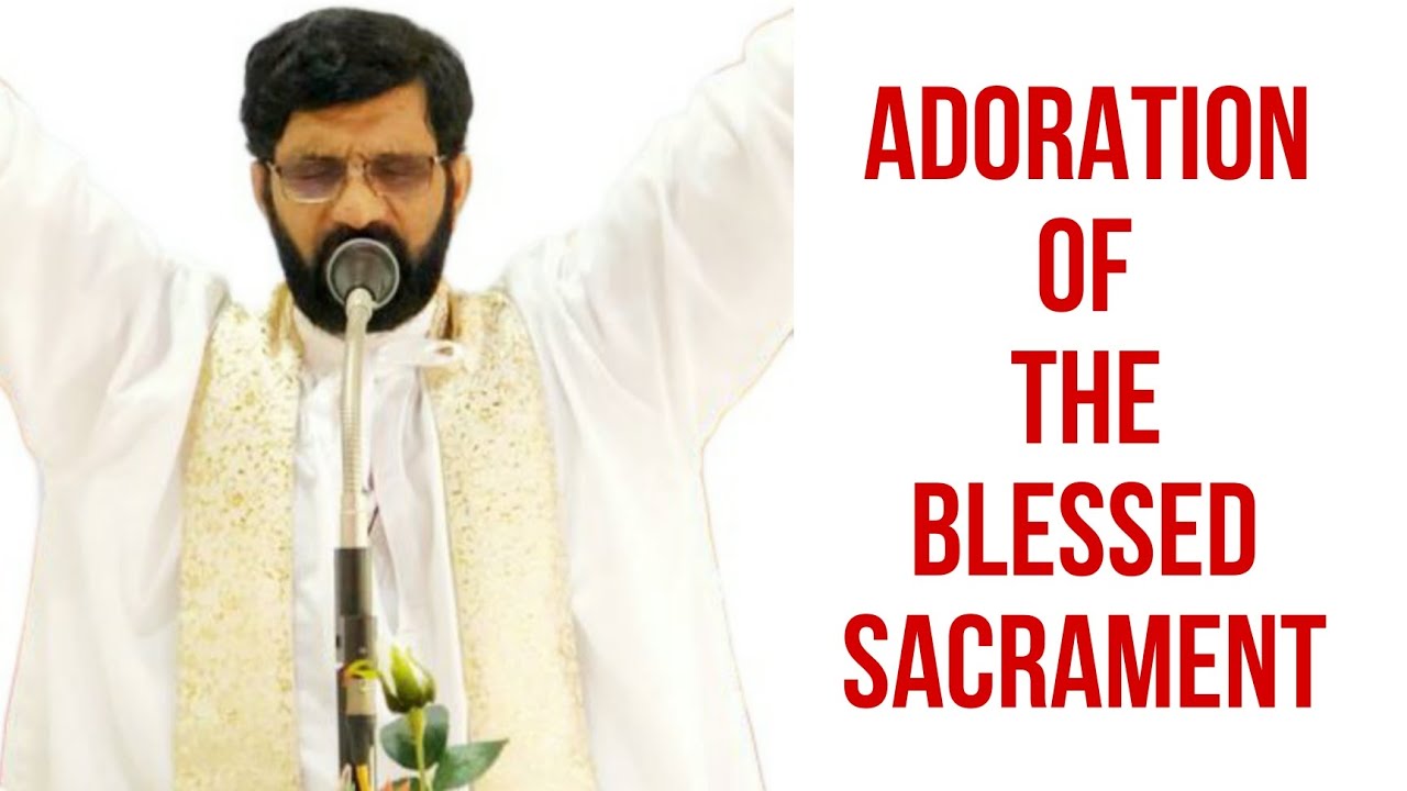Adoration of the Blessed Sacrament | Fr Roman Pinto | TFRCC TV