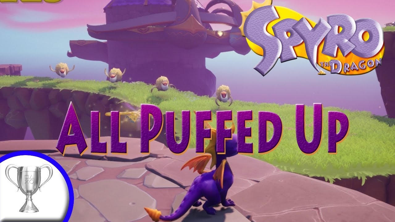 Spyro the Dragon│All Puffed Up Trophy