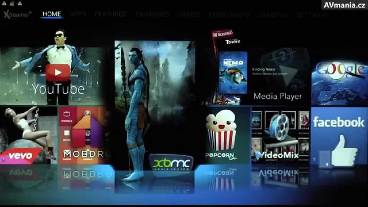 Android přehrávač Xtreamer Wonder