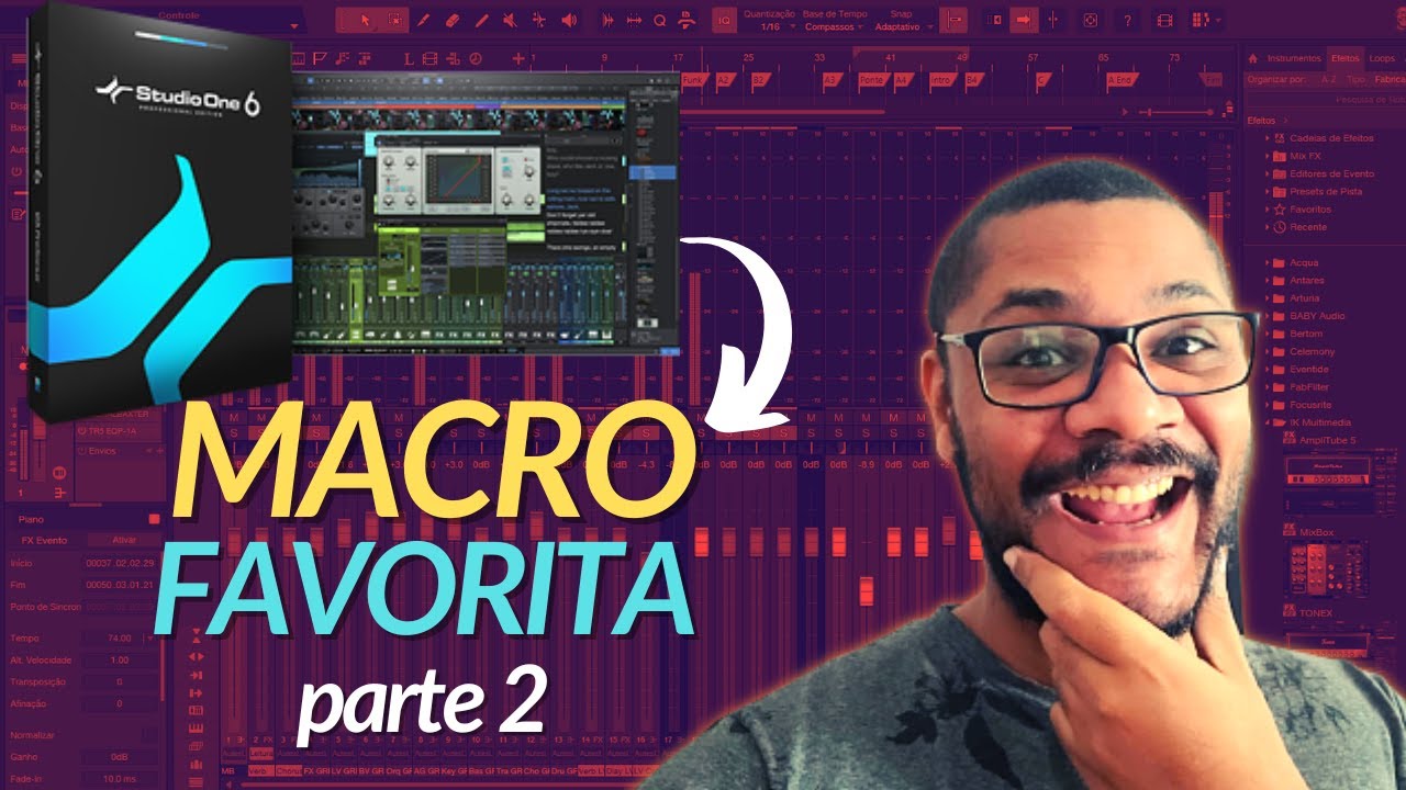 Studio One - Dicas e Truques | Adiante seu Tempo com essa Macro no Studio One #presonus