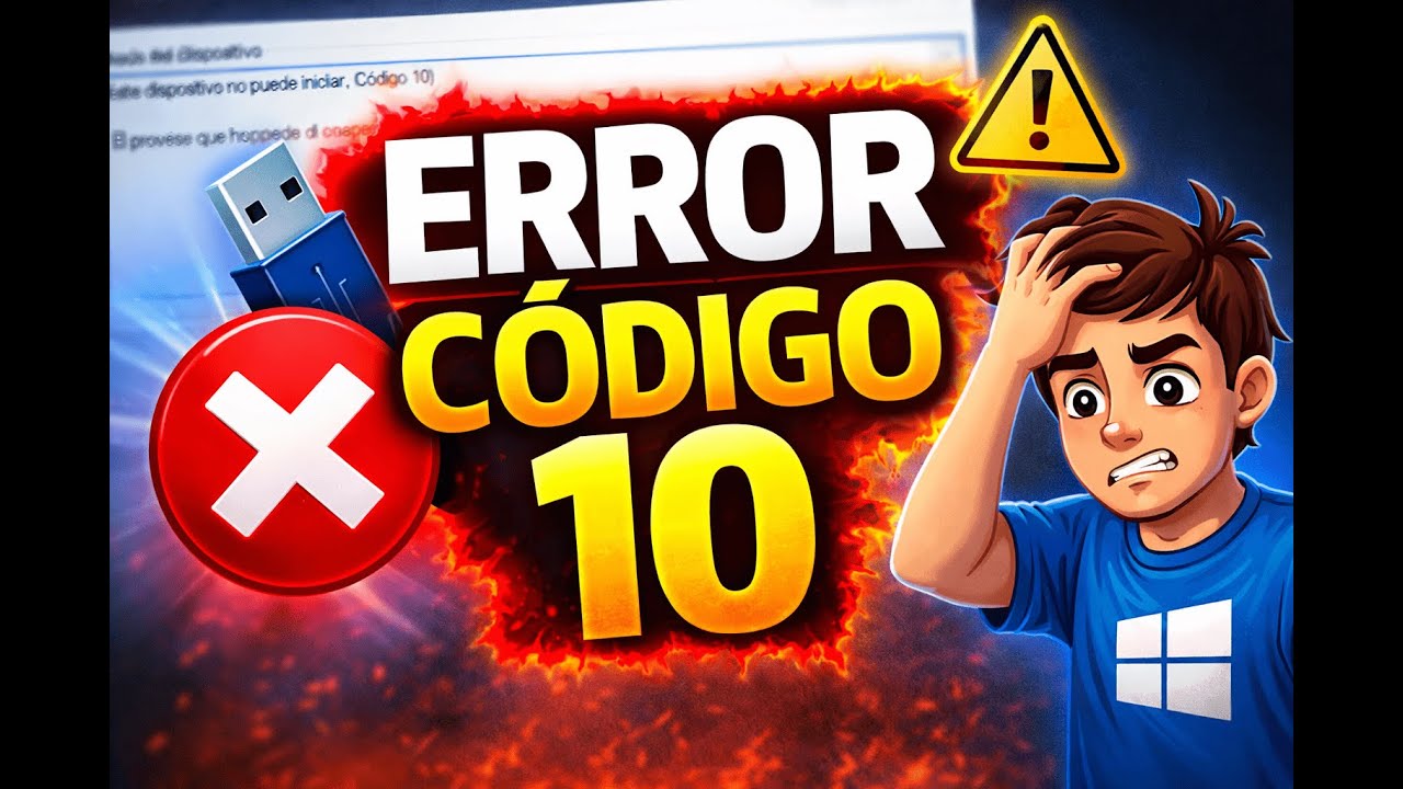 ⚠️ Error Código 10 ❌ | SOLUCIÓN DEFINITIVA