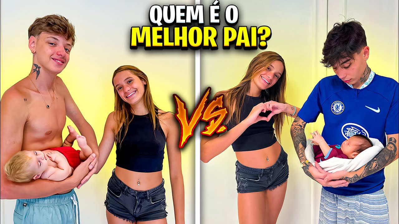 ELES DISPUTARAM PARA VER QUEM É O MELHOR PAI PARA O FILHO DA MANU MAIA!!