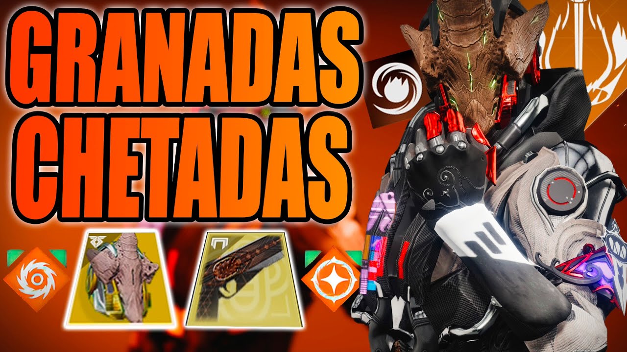 GRANADAS CHETADAS BUILD | +100% GRENADE DAMAGE, RESTAURACIÓN Y RADIANTE INFINITOS - Destiny 2