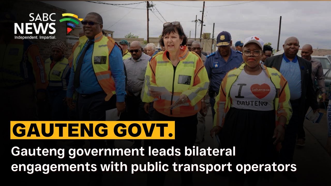 Gauteng government leads bilateral engagements with public transport operators